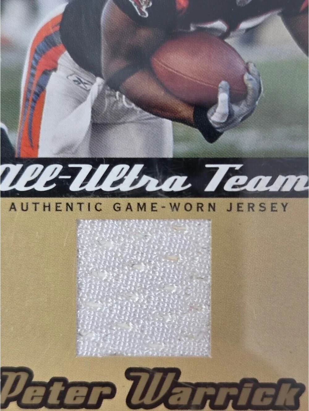 2005 Fleer Ultra - All-Ultra Team Peter Warrick #AU-PW (MEM)